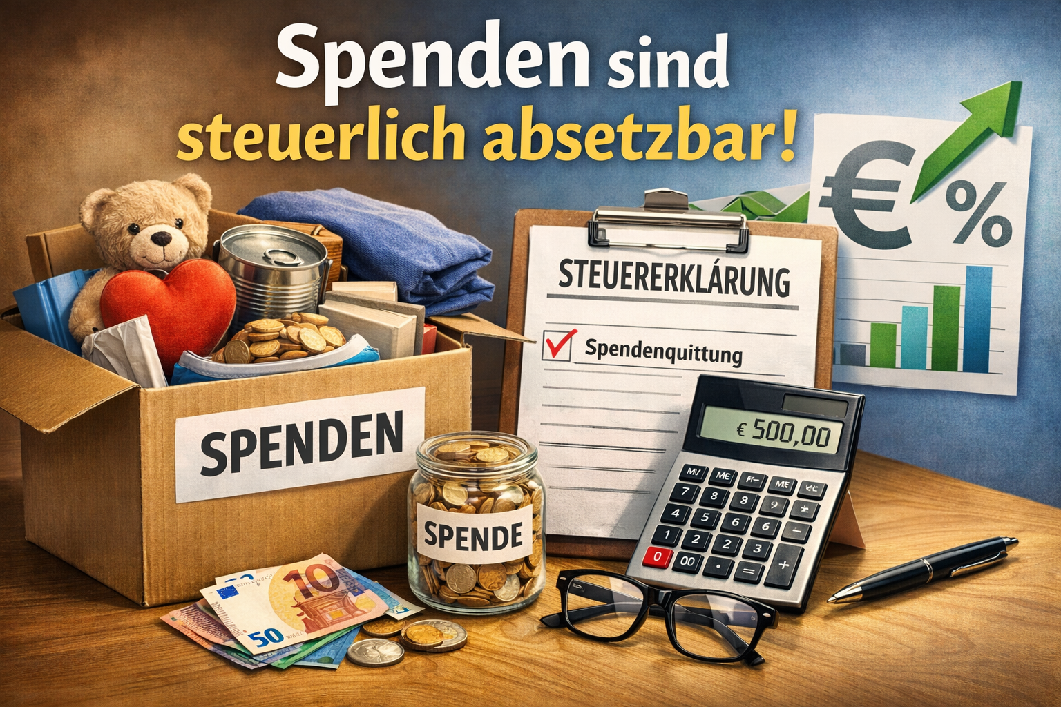 spenden sind steuerlich absetzbar