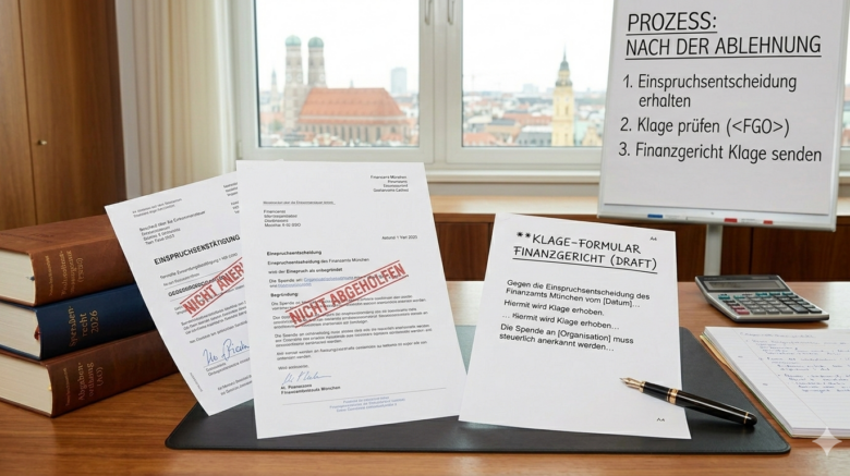 Einspruch direkt über das ELSTER-Portal