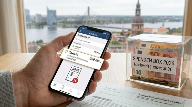 Spenden ohne Beleg Absetzen