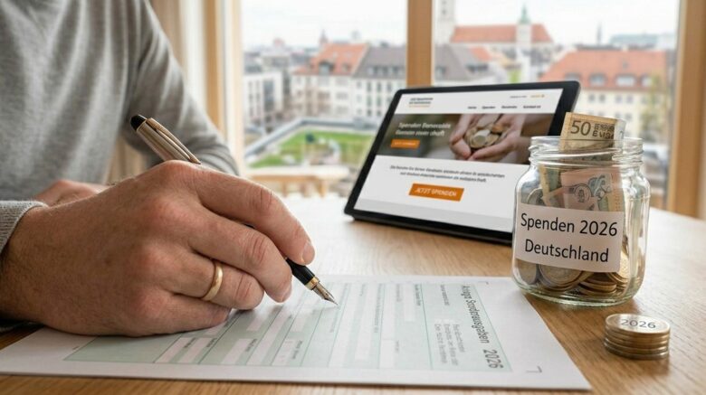 Spenden steuerlich absetzen 2026: Das ändert sich für Steuerzahler in Deutschland